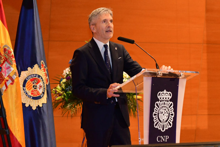 Fernando Grande-Marlaska aniversario Policía Nacional