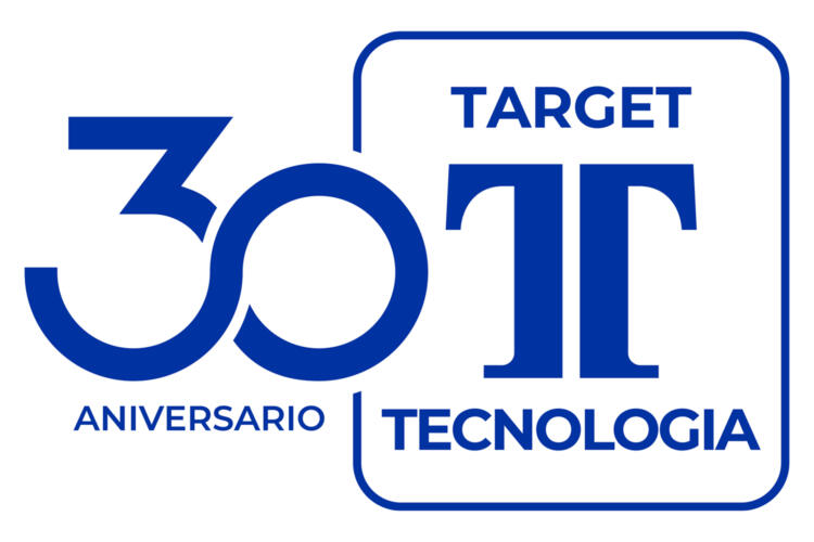 Logo 30º aniversario Target Tecnología