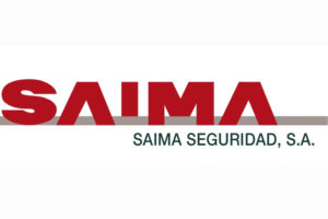 Saima Seguridad logo.