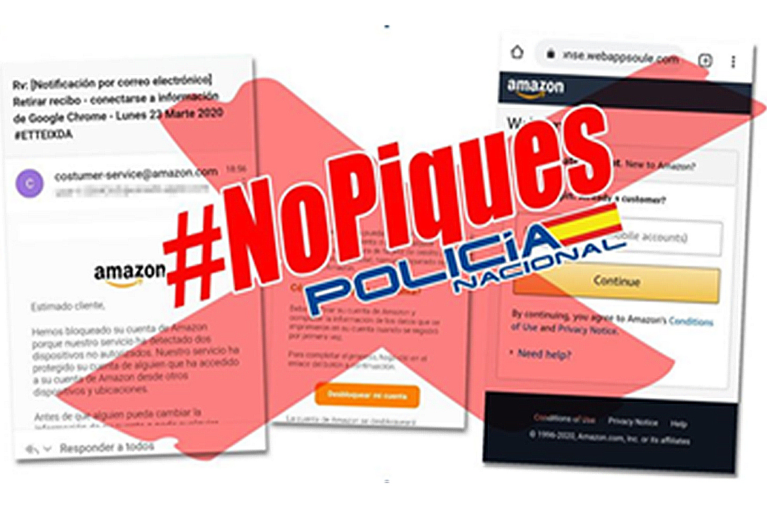 Cuenta bloqueada amazon españa outlet