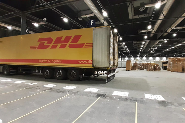 Camion DHL