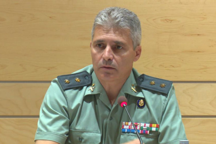 teniente coronel David Blanes González Guardia Civil