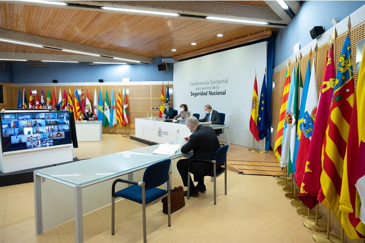 Reunión de la Conferencia Sectorial para Asuntos de la Seguridad Nacional 2020.