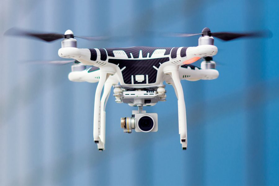 Un drone, tecnología con muchas aplicaciones de seguridad