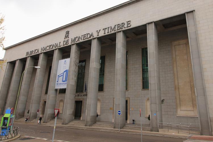 Fabrica Nacional de la Moneda y Timbre.