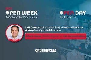 Alberto Alonso, Solution Engineer en Axis Communications. Security Open Day 2021.