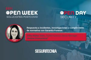 Érika Núñez Soto, Digital Forensic Senior Manager de Ondata International. Open Security Day 2021.