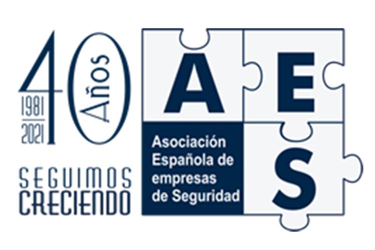 Logotipo del 40 aniversario de AES.