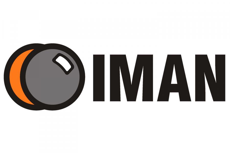Logotipo de Iman Seguridad.