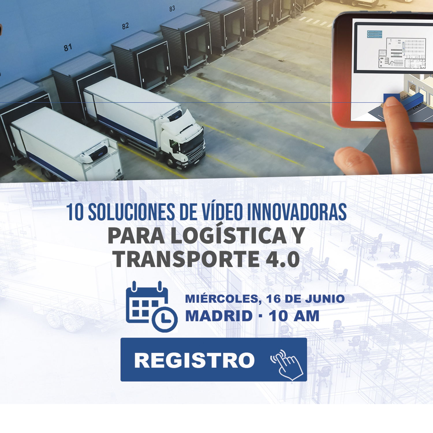 Webinar Scati. 10 soluciones de vídeo innovadoras para logística y transporte 4.0.