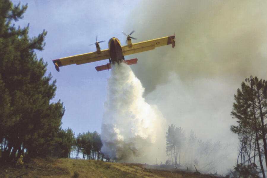 avioneta, agua, fuego, incendios forestales