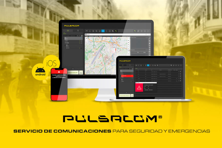 Pulsacom, servicio de comunicaciones para seguridad y emergencias.