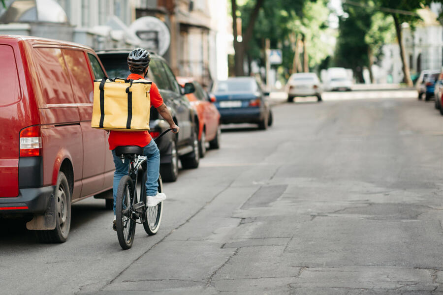 Bicicleta en la ciudad