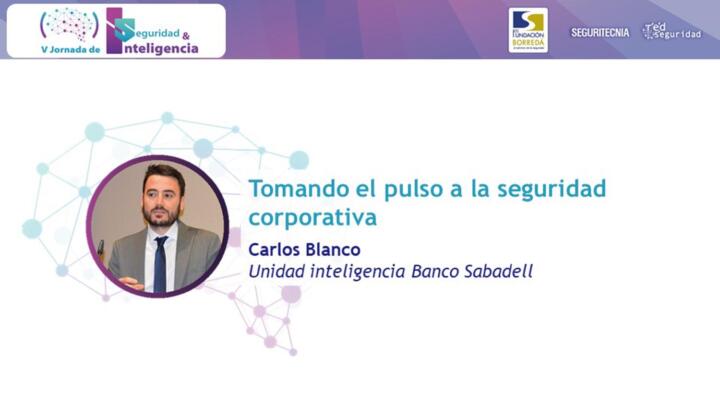 Carlos Blanco, Unidad inteligencia de Banco Sabadell