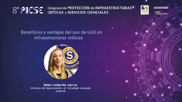 Belén Caldevilla García, directora del departamento de Tecnología Avanzada de Sasegur