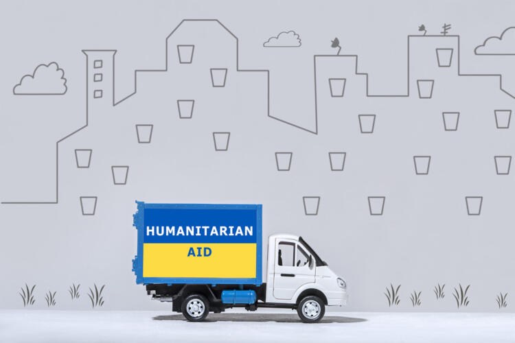 Ayuda humanitaria refugiados Ucrania.