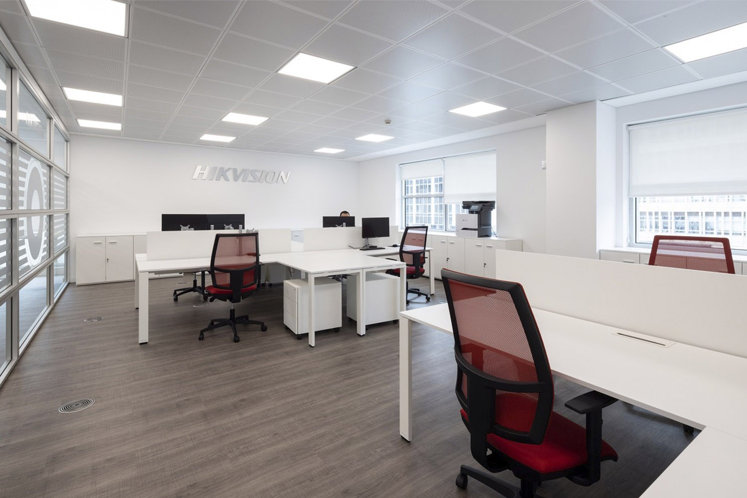 Oficinas de Hikvision en Lisboa.