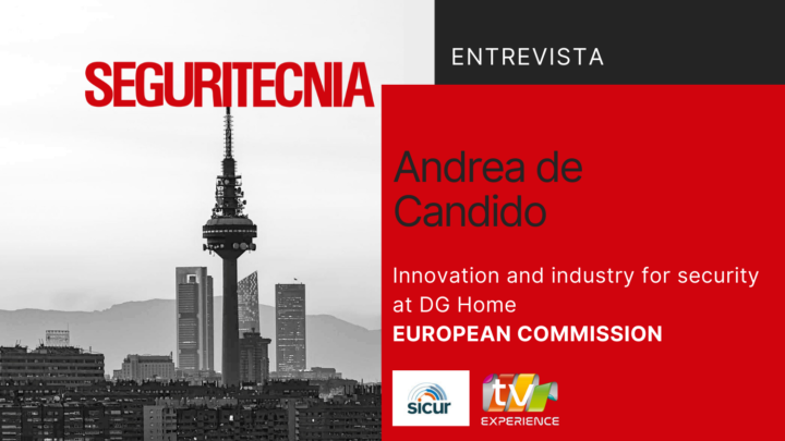 Andrea de Candido, innovation and industry for security at DG Home - European Commission