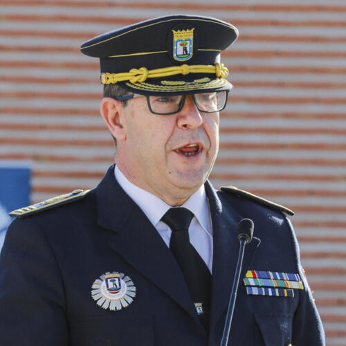 Oskar de Santos, jefe Superior de la Policía Municipal de Madrid.