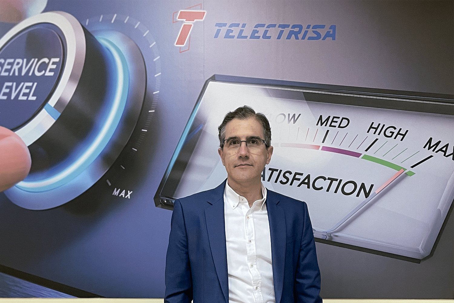 Roberto Rivas, gerente de Telectrisa.