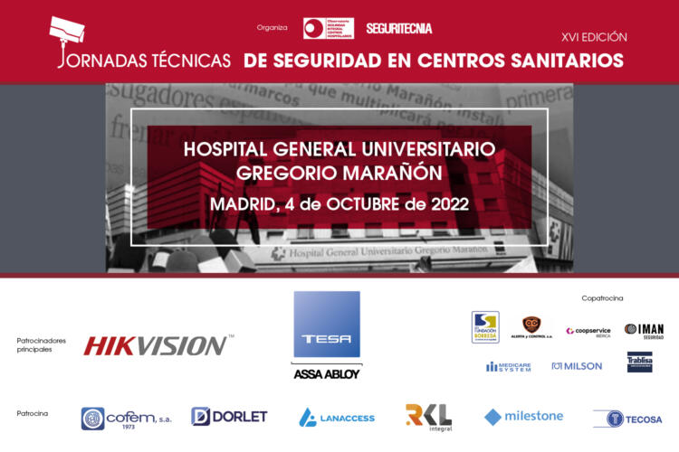 XVI Edición Jornadas Técnicas de Seguridad en Centros Sanitarios