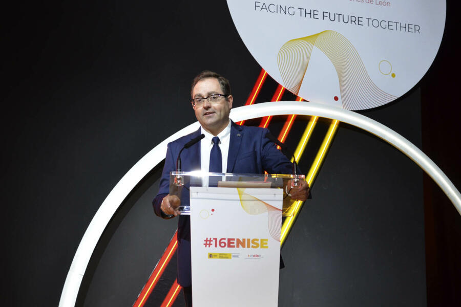 Félix Barrio, director general de Incibe, en la clausura del 16ENISE.