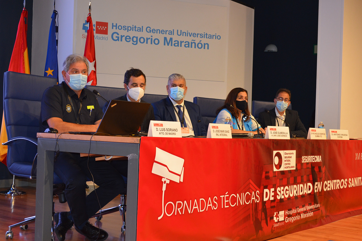 Mesa XVI Jornadas Técnicas de Seguridad en Centros Sanitarios Actuación en Emergencias en el ámbito hospitalario