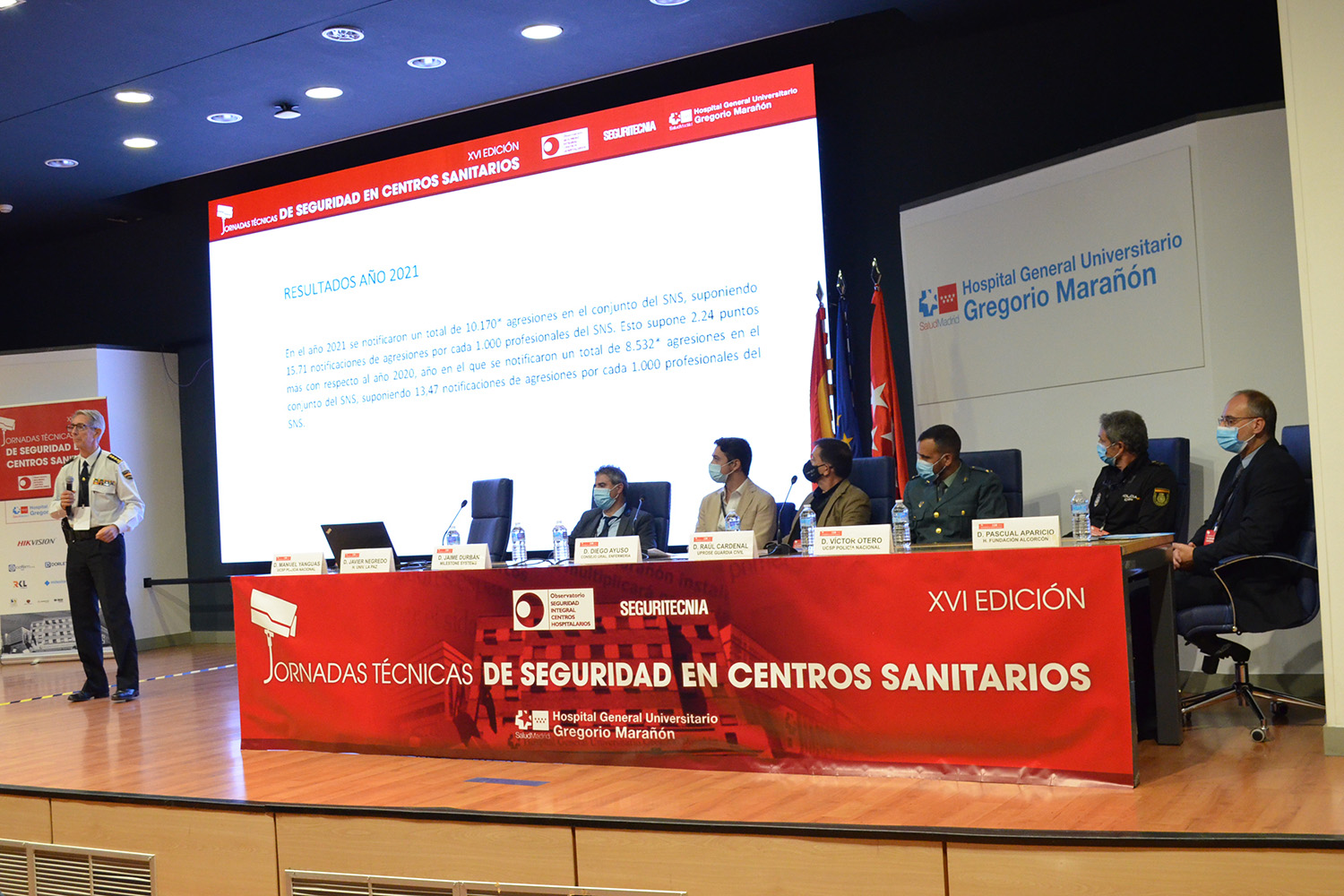 Mesa XVI Jornadas Técnicas de Seguridad en Centros Sanitarios Riesgos específicos en hospitales