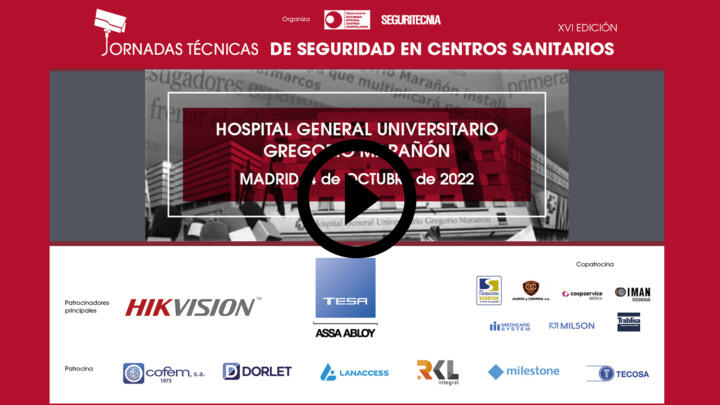 XVI Edición Jornadas Técnicas de Seguridad en Centros Sanitarios