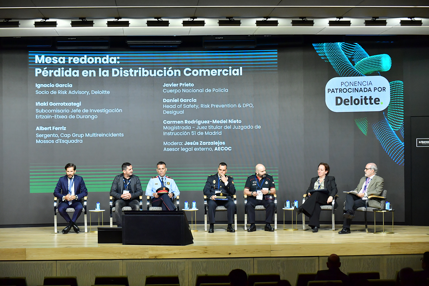 Mesa redonda sobre los hurtos en el comercio en España en el 25 Congreso de AECOC.