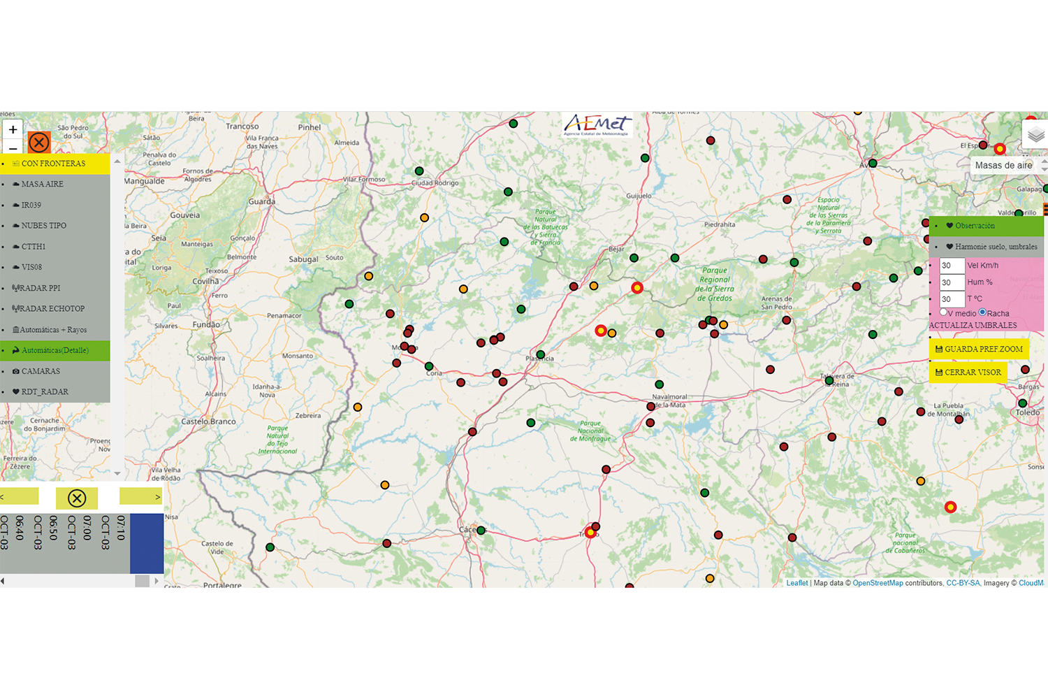 Estaciones automáticas VisoR ACIF