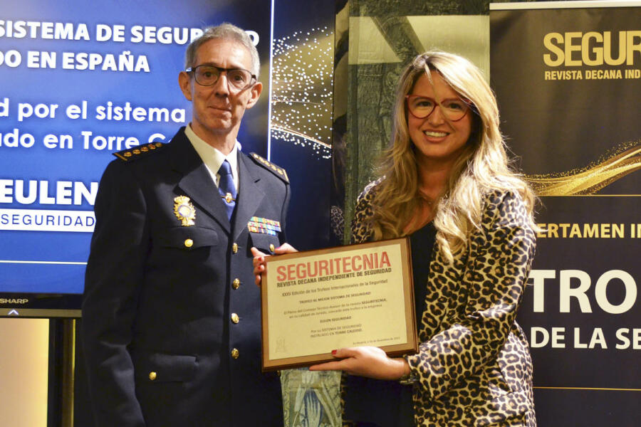 Premio a Eulen Seguridad en los 35º Trofeos Internacionales de la Seguridad.