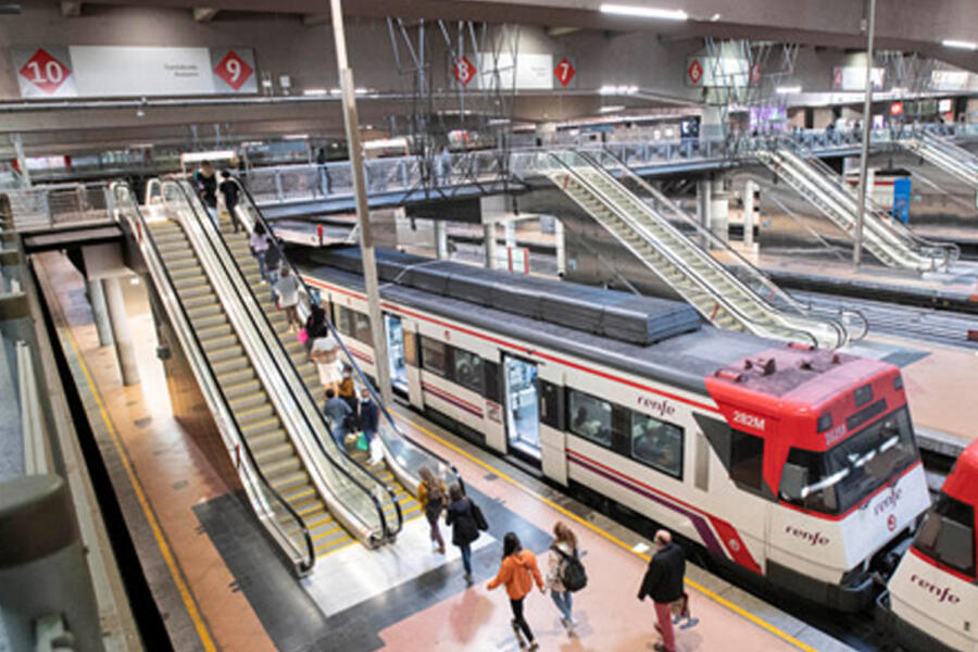 Estación de Atocha.