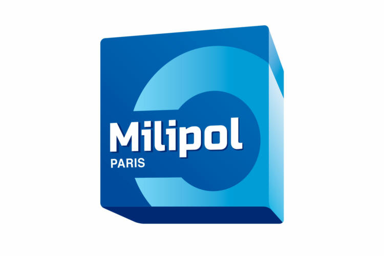 Logo del evento Milipol París.