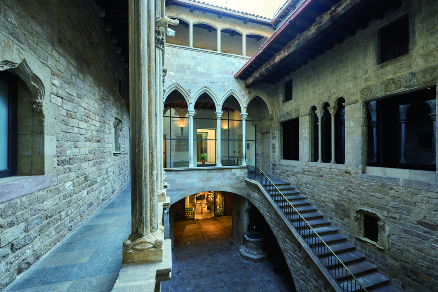 Interior del Museo Picasso de Barcelona. Fotos del Museo Picasso de Barcelona.