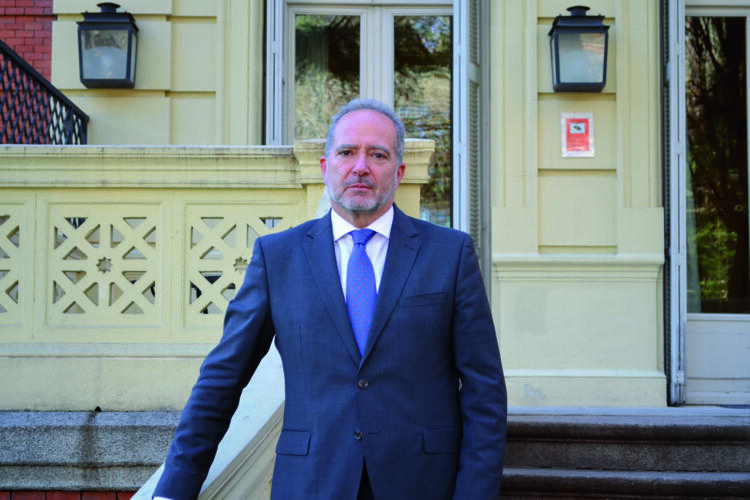 Valentín Yebra, presidente de Foro Efitec y director de Seguridad Corporativa de Bankinter.
