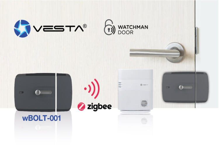 Cerradura inteligente wBolt con integración VESTA de By Demes Group.