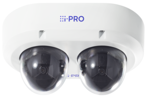 Cámaras 4K multidireccionales de doble sensor con IA de i-PRO.