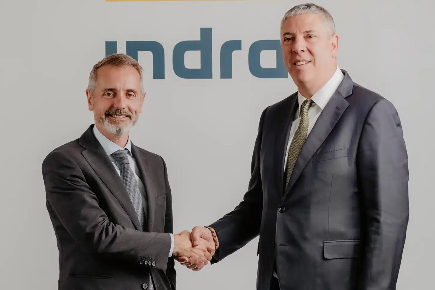 Marc Murtra y José Vicente de los Mozos, presidente y CEO de Indra respectivamente.