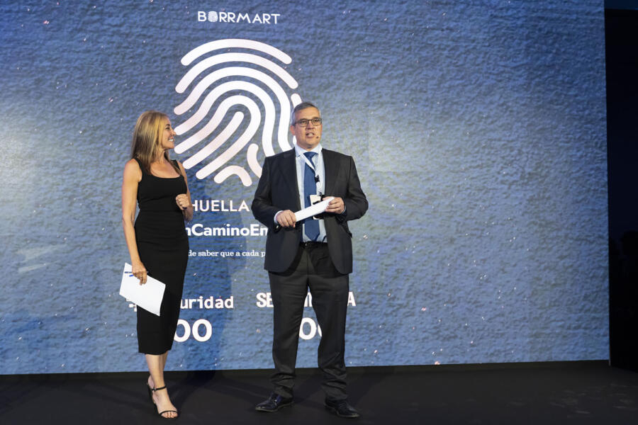 Elsa Anka y Antonio Borredá ejercieron de maestros de ceremonia de Huella 2023.