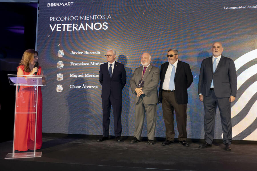 Ana Borredá (Borrmart), César Álvarez, Francisco Muñoz Usano, Javier Borredá y Miguel Merino.