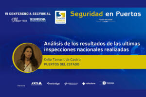 Celia Tamarit de Castro (Puertos del Estado): Análisis de los resultados de las últimas inspecciones nacionales realizadas