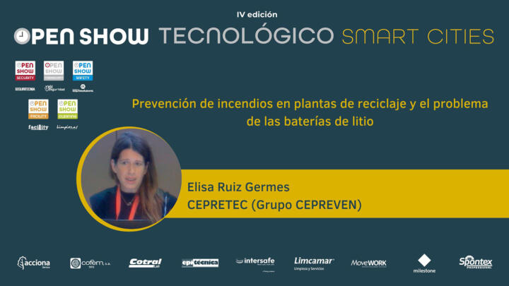 Elisa Ruiz Germes (Cepretec): Prevención de incendios en plantas de reciclaje y el problema de las baterías de litio