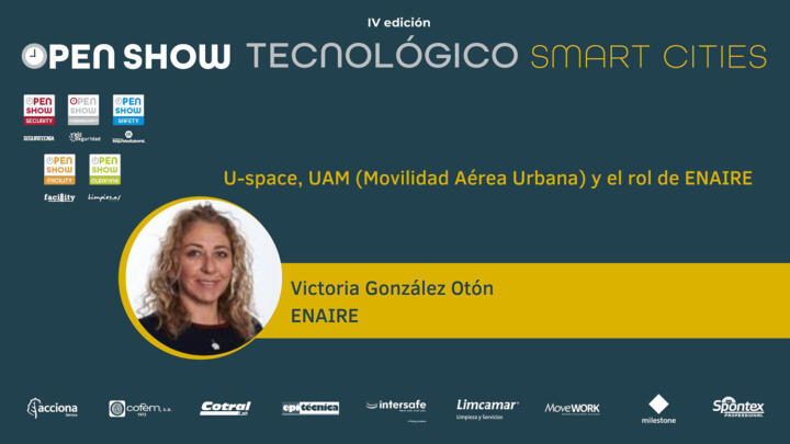 Victoria González Otón: U-space, UAM (Movilidad Aérea Urbana) y el rol de Enaire