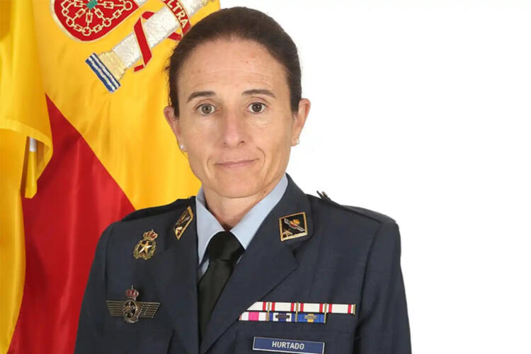 General Loreto Gutiérrez Hurtado, directora del Departamento de Seguridad Nacional.
