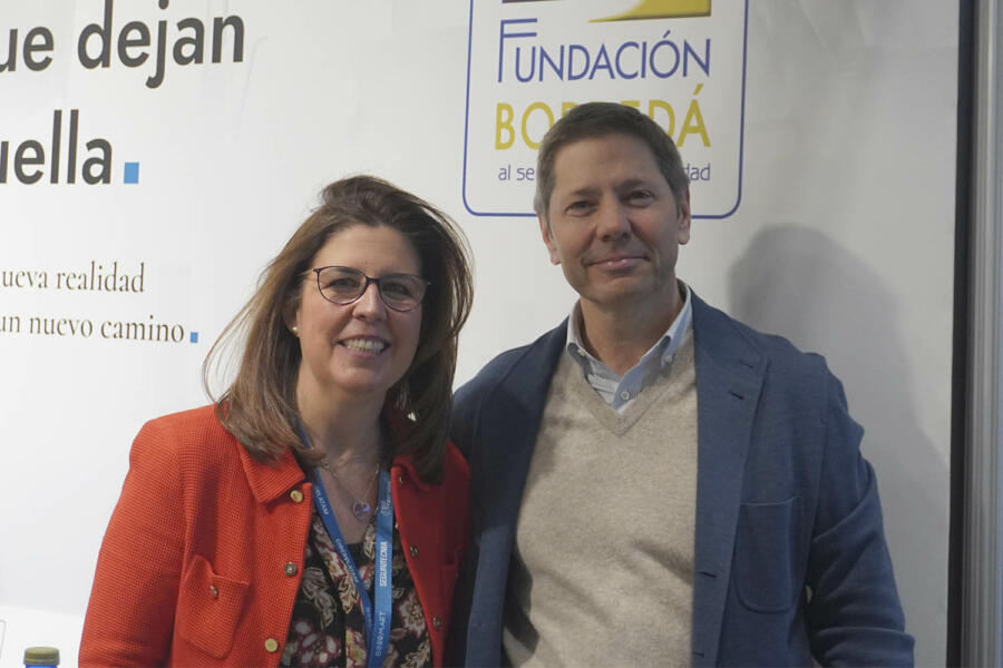 Alejandro Corominas y Ana Borredá en SICUR 2024.