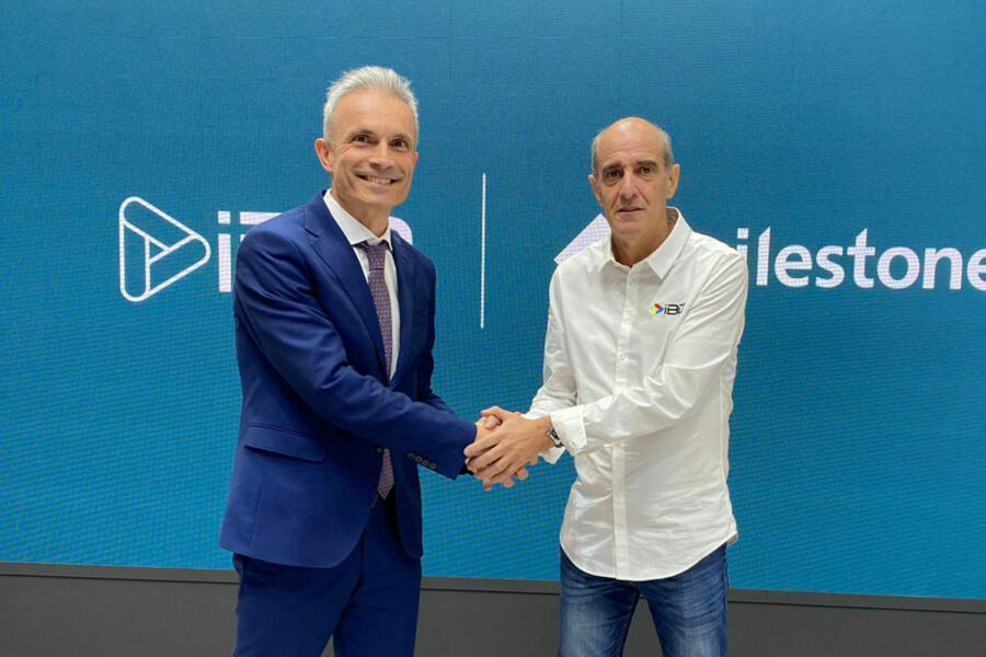 Ivan Piergallini, Sales Manager de Milestone e Ignacio Barandiarán, CEO de IBD.