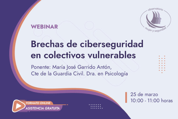 Webinar: Brechas de ciberseguridad en colectivos vulnerables