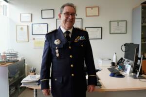 Comisario principal Oskar de Santos, jefe superior de la Policía Municipal de Madrid.