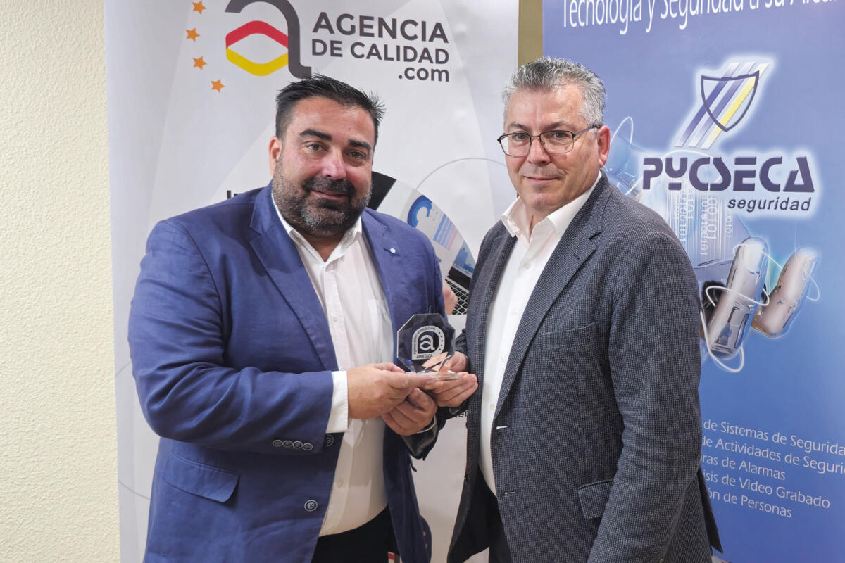 Francisco Nadal y David Amorós. Pycseca Seguridad innovación tecnológica.